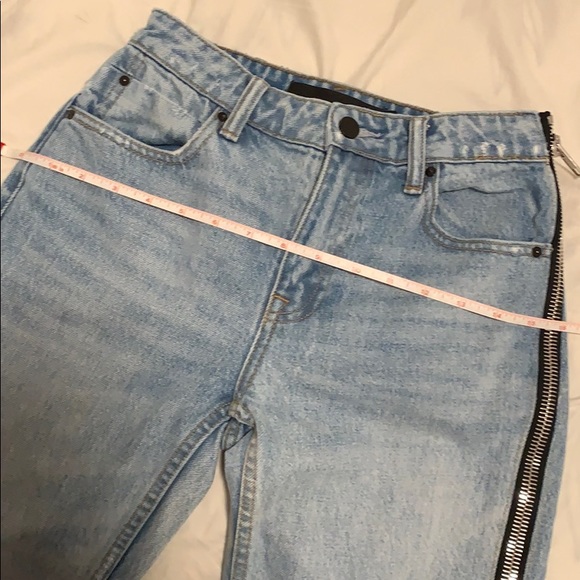 Alexander Wang side zipper jeans size 24 - Picture 5 of 5
